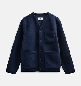 Anerkjendt Sigurd Boiled Wool Overshirt 902023 Sky Captain
