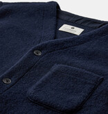 Anerkjendt Sigurd Boiled Wool Overshirt 902023 Sky Captain