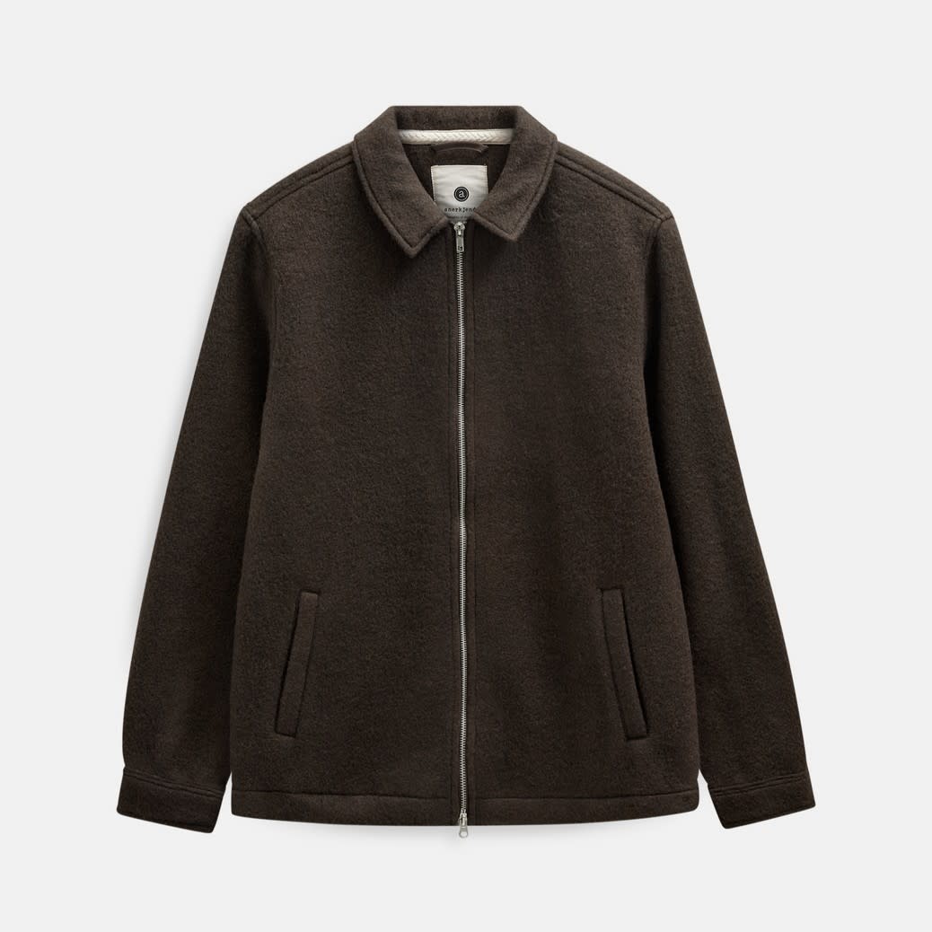 Anerkjendt Hanky Boiled Wool Overshirt 902615 Delicioso
