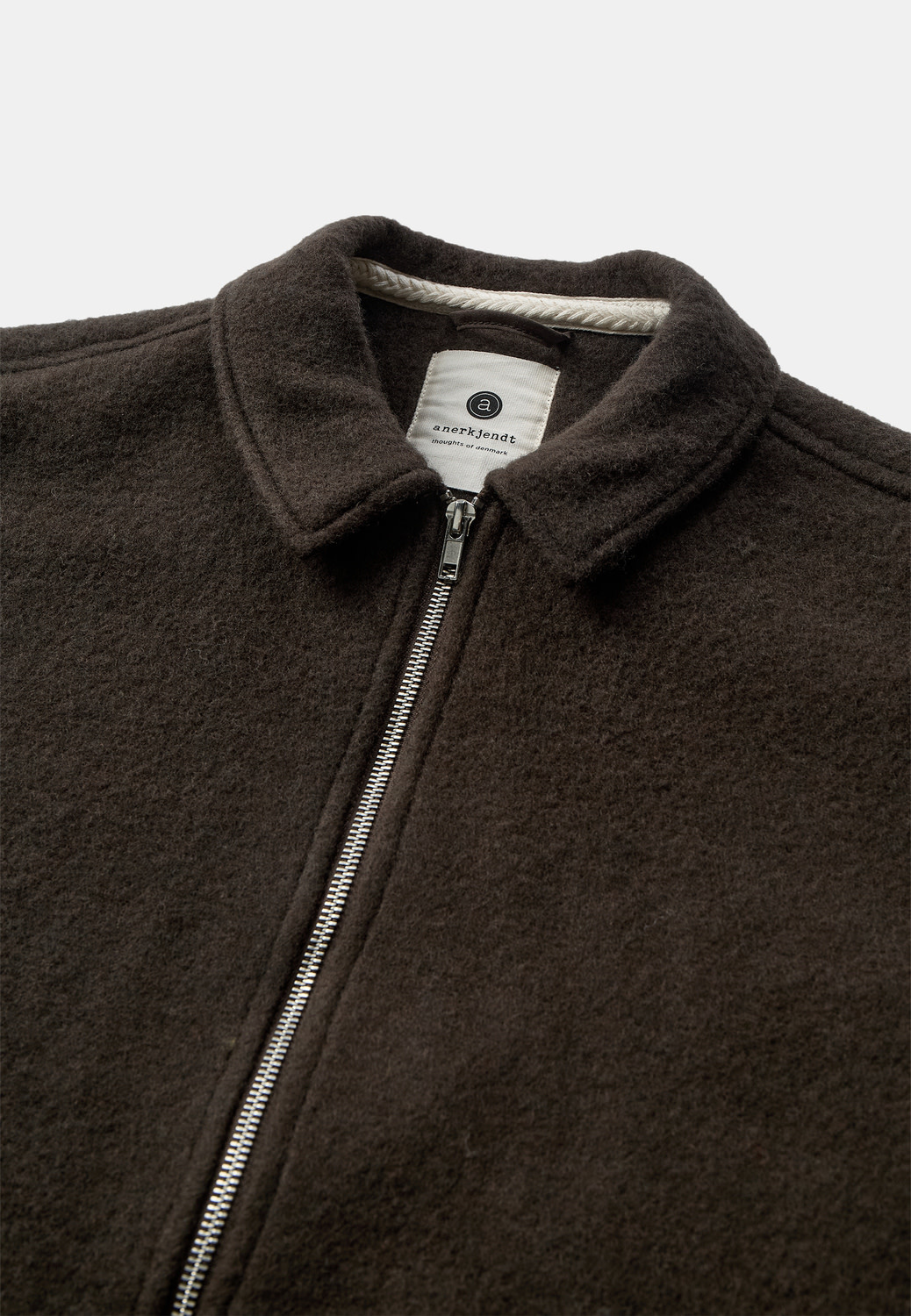 Anerkjendt Hanky Boiled Wool Overshirt 902615 Delicioso