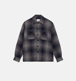 Resterods Nolan Heavy Twill Overshirt 4901-Navy