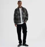 Resterods Nolan Heavy Twill Overshirt 4901-Navy