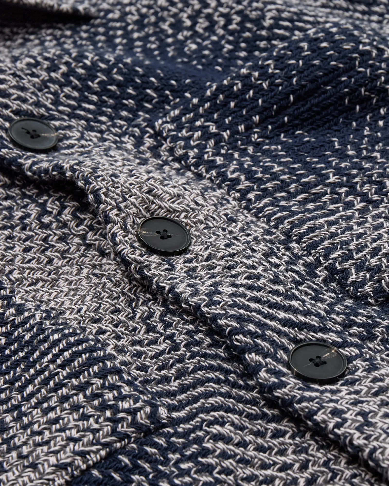 Resterods Nolan Heavy Twill Overshirt 4901-Navy