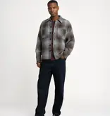 Resterods Nolan Heavy Twill Overshirt 8909-Brown