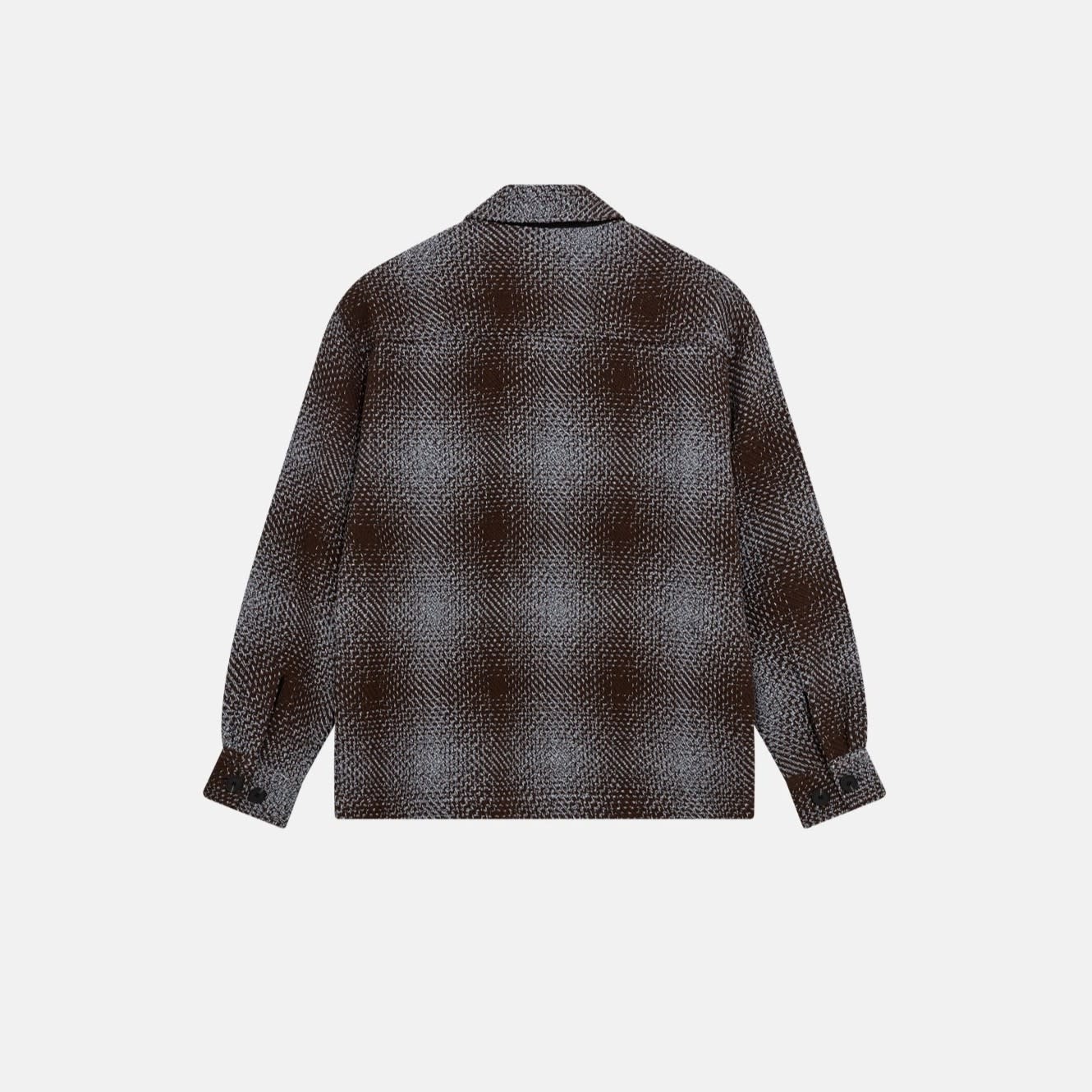 Resterods Nolan Heavy Twill Overshirt 8909-Brown