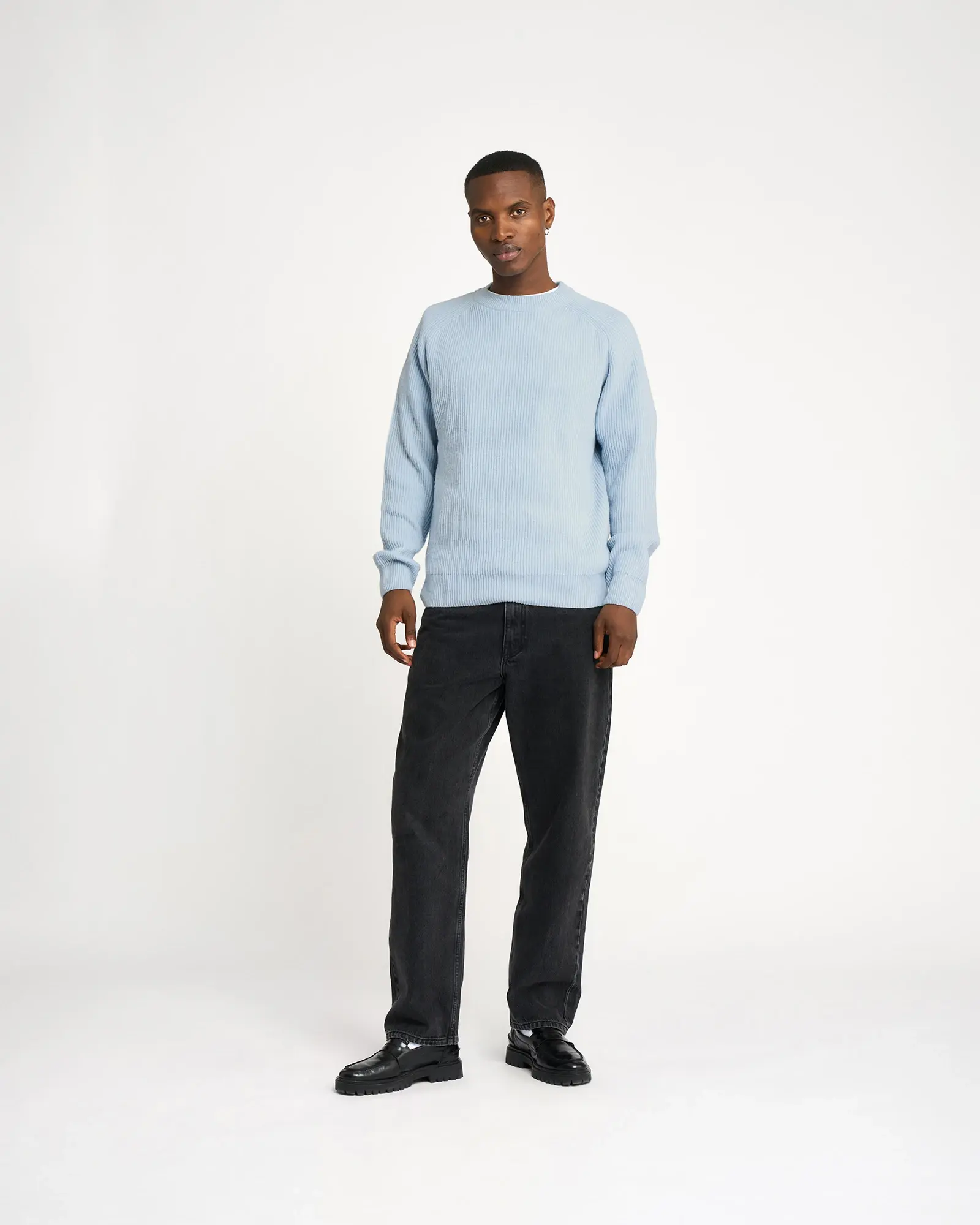 Resterods Michael Pullover Knit 22-Blue