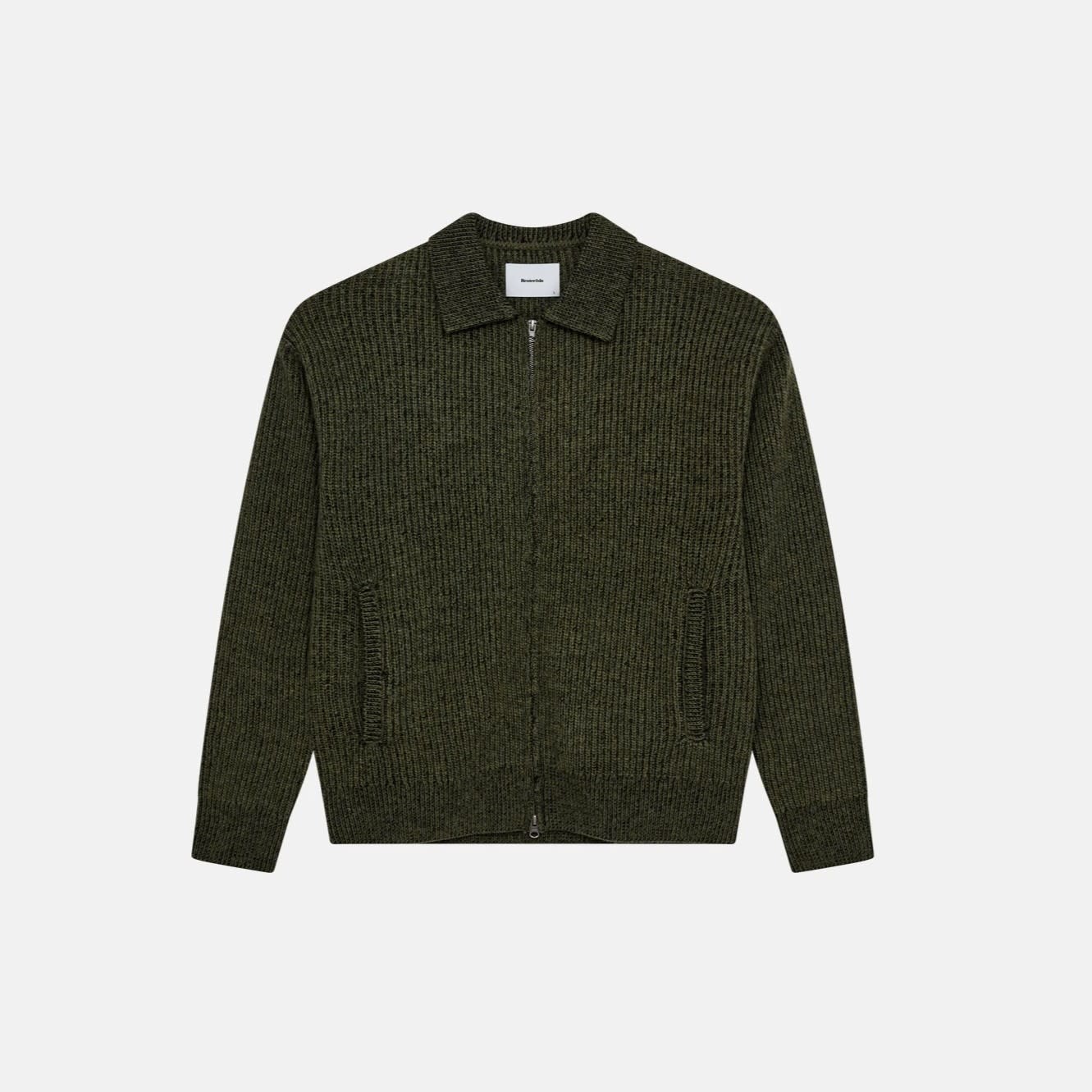 Resterods Floyd Cardigan 6208-Green
