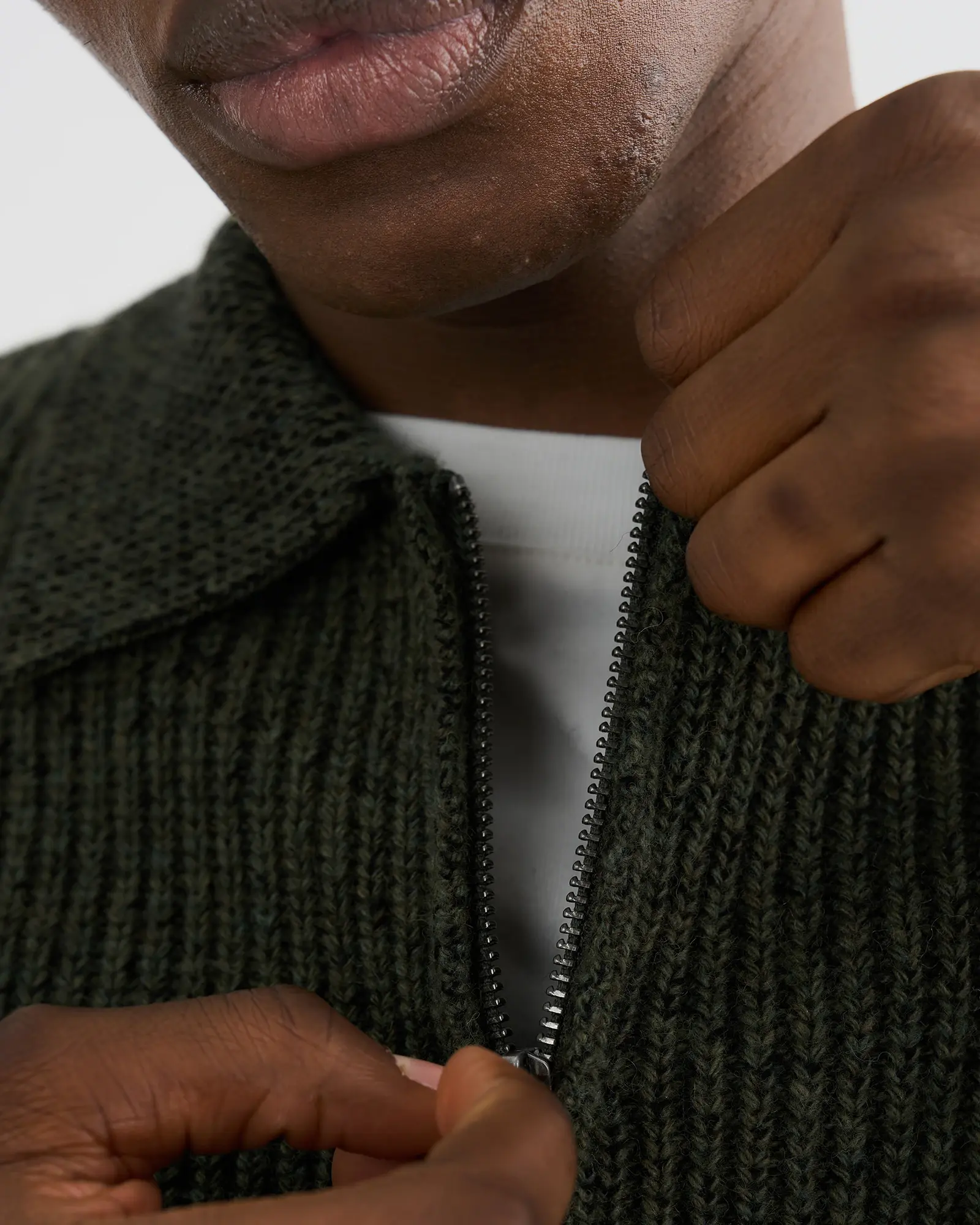 Resterods Floyd Cardigan 6208-Green