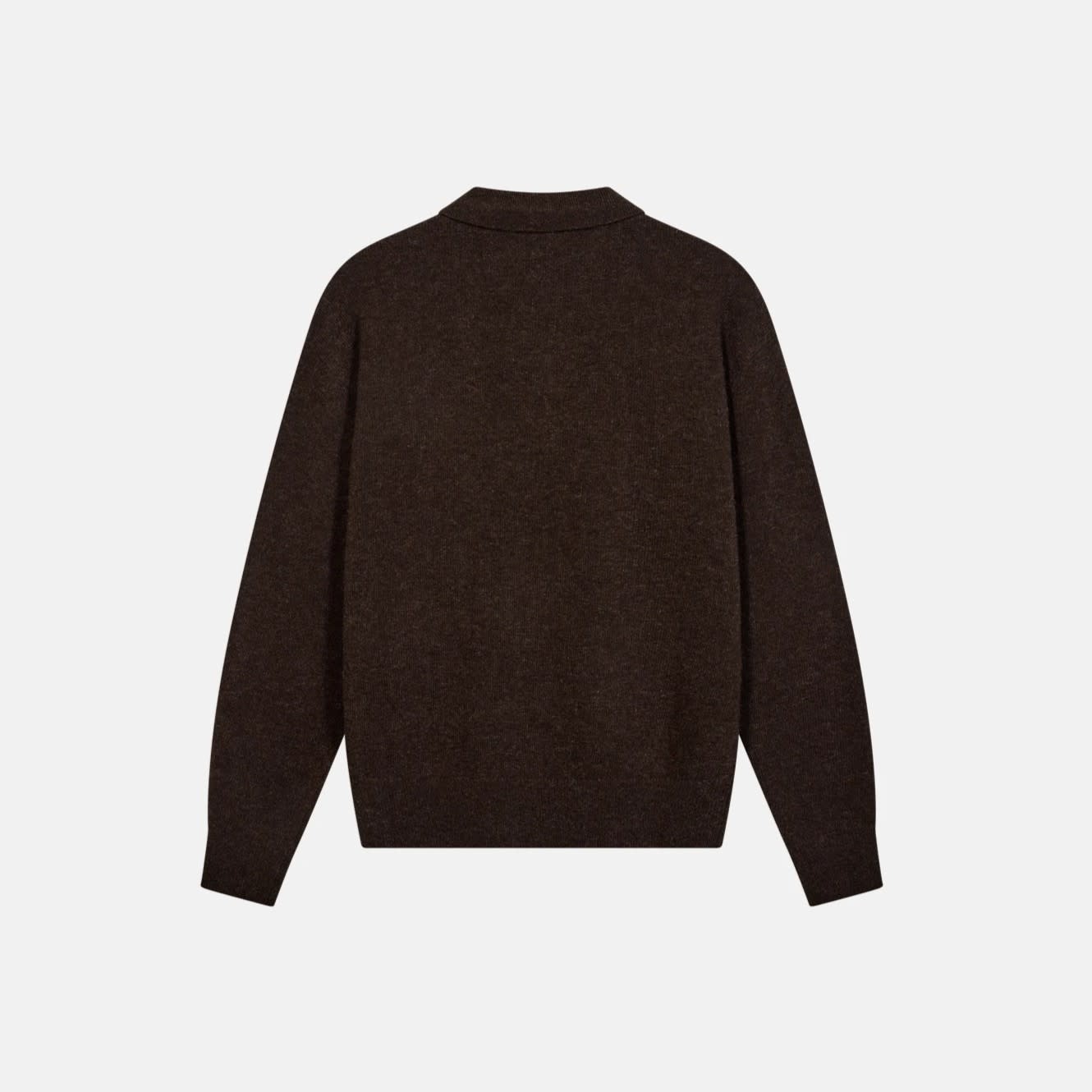 Resterods Jacob Polo Knit 89-Brown