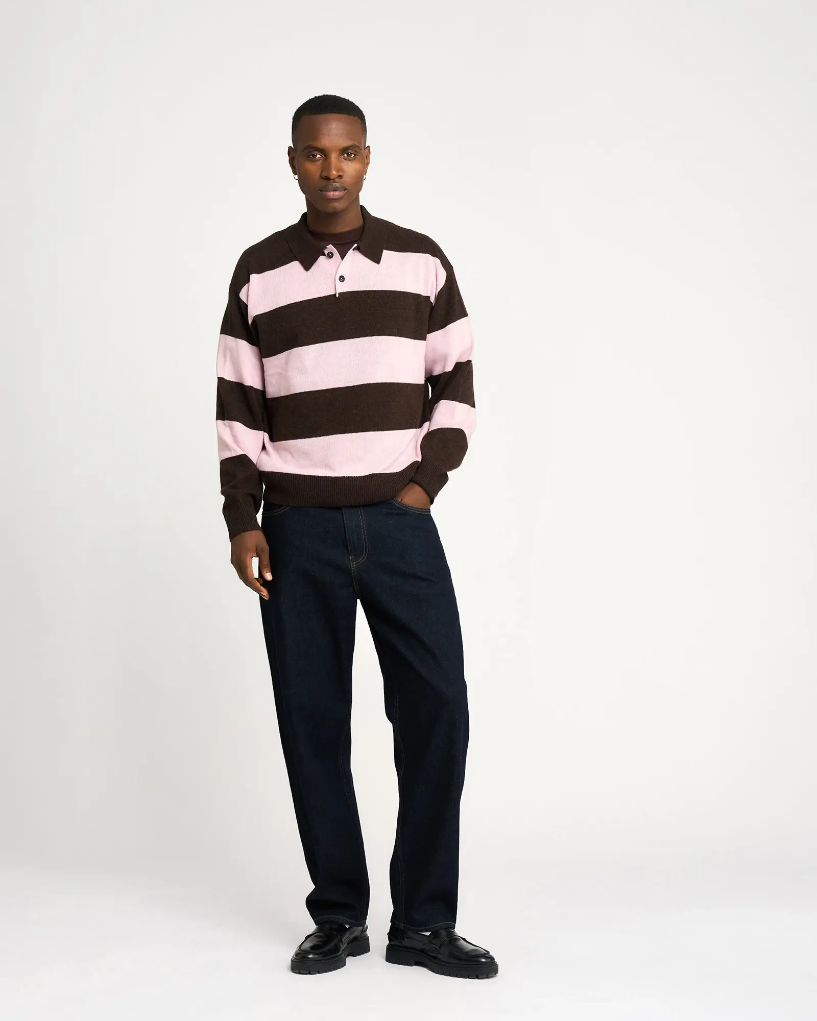Resterods Jacob Polo Knit 8974-Pink