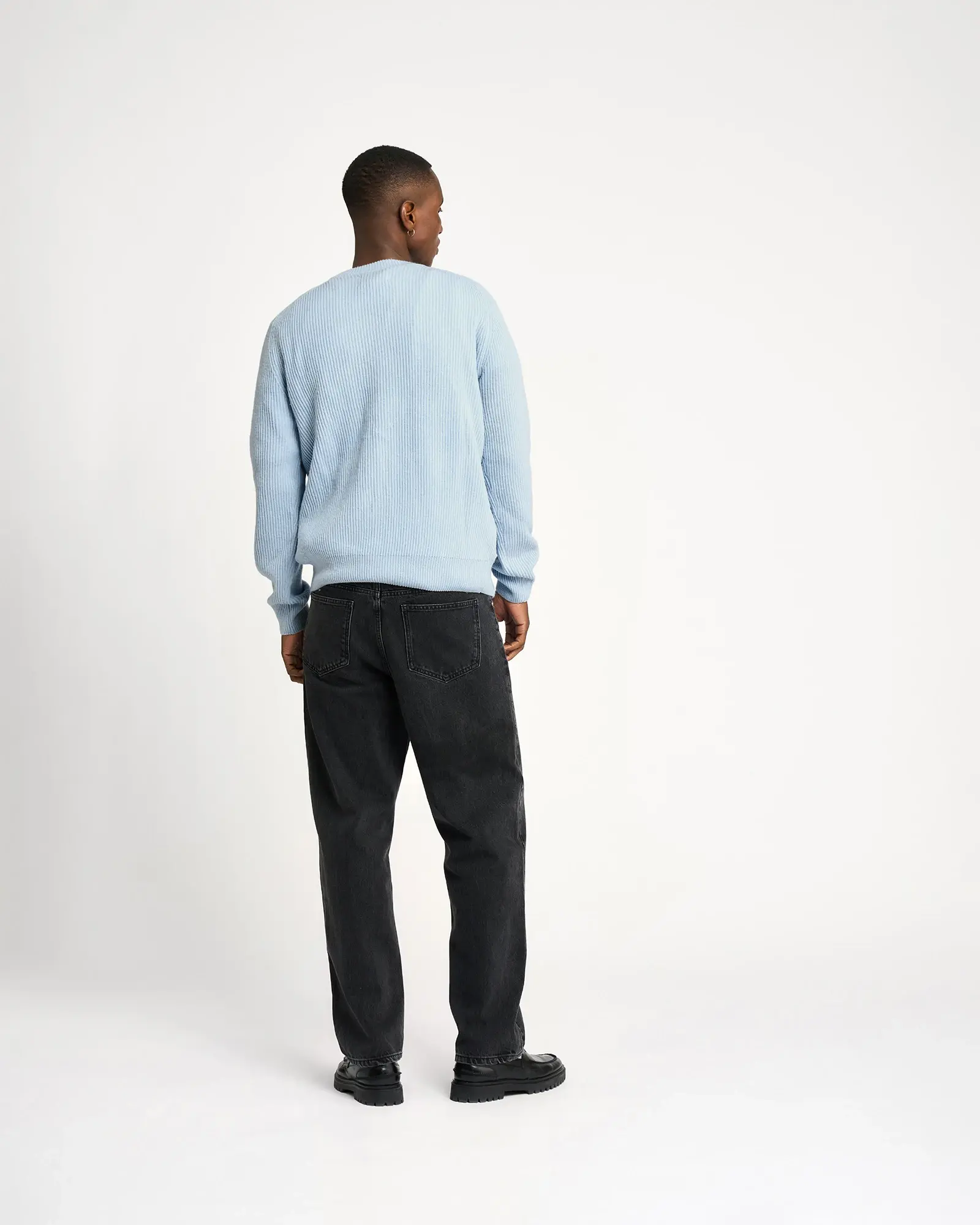 Resterods Kyle Cardigan Knit 22-Blue