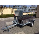 Euroscaffold Rollgerüst Original 135x250 - 14 m mit Anhänger