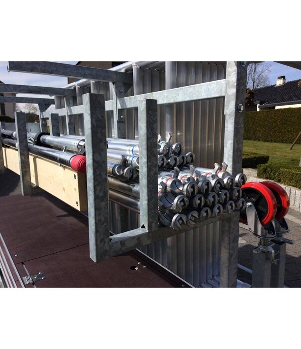 EuroScaffold Échafaudage roulant EuroScaffold Original 135x250 - 14 m + remorque