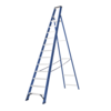 Das Ladders Das Hercules blue trapladder 12 treden ET12B