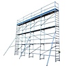 ASC Échafaudage de facade 100 m² - 0,75 m x 10 m x 10 m