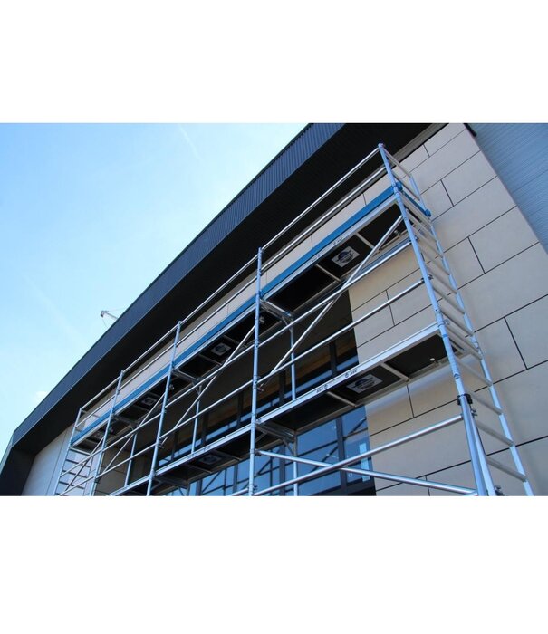 ASC ASC échafaudage de facade 100 m² - 10 m x 10 m