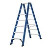 Das Ladders Das Hercules blue dubbele trap 2x7 treden DT7B