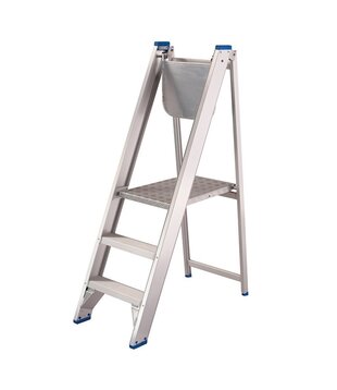 Solide Stehleiter für Maler 3 Stufen