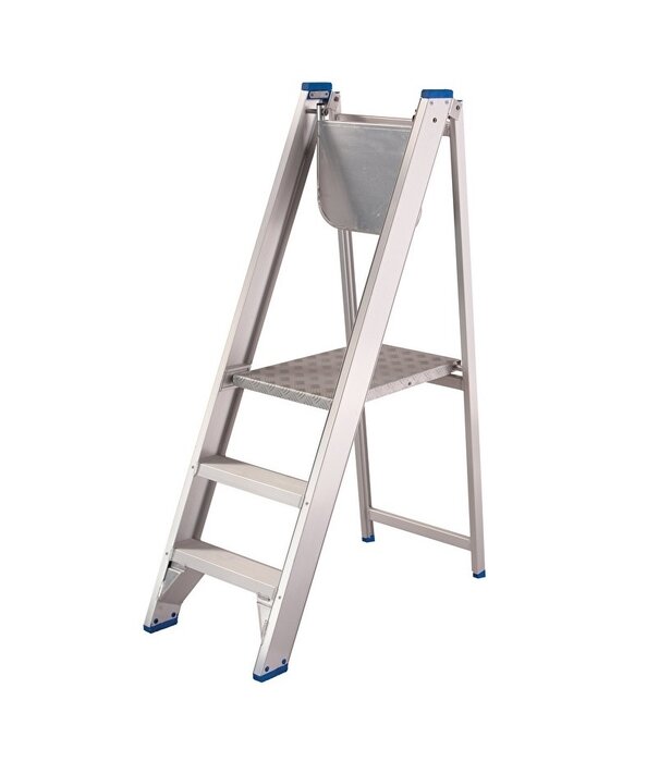 Solide Solide Stehleiter für Maler 3 Stufen