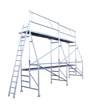 ASC Malergerüst 1,35 x 8 x 5 m Arbeitshöhe