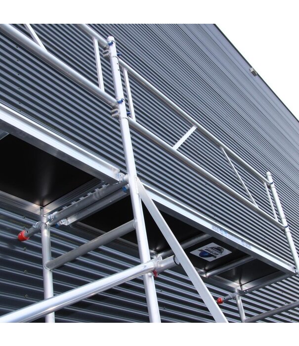 ASC ASC échafaudage de rénovation 1,35 x 6,1 x 5 m hauteur de travail