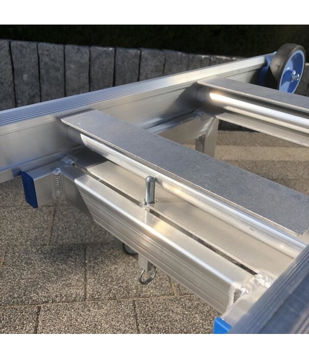 ASC Ladder wandafstandhouder aluminium