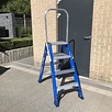 Das Ladders Das Hercules blue dubbele trap 2x4 treden DT4B
