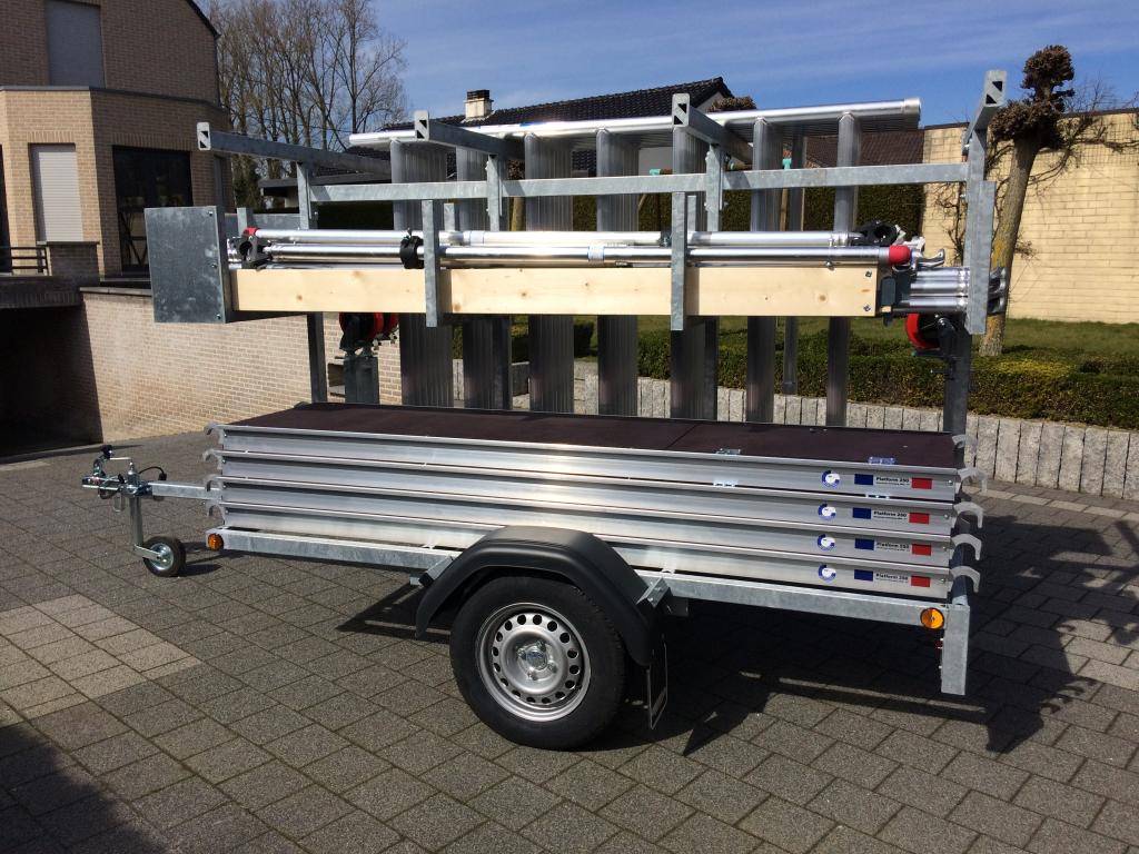 Rolsteiger 1,35 x 3,05 x 14 m + steigeraanhanger