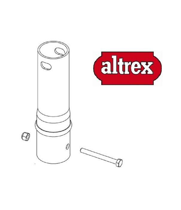 Altrex Altrex RS 44 Power Flanschrohren-Satz (4 Stück)