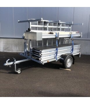 Euroscaffold rolsteiger Original 135x250 - 12 m + steigeraanhanger