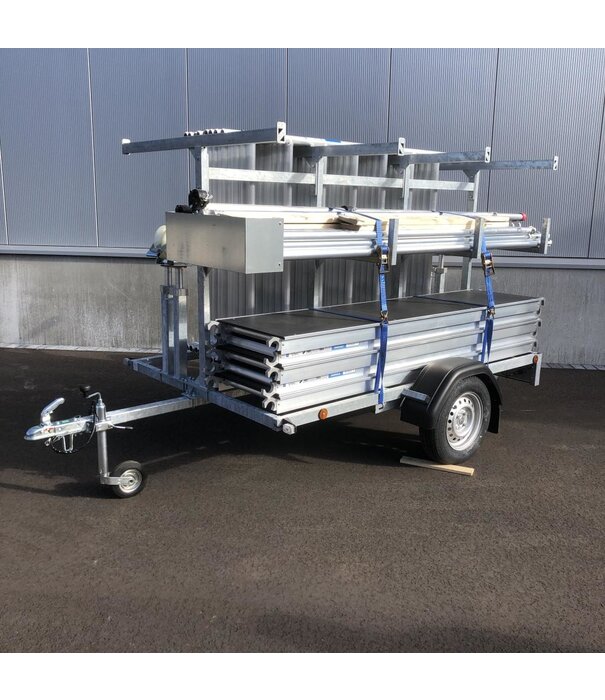 EuroScaffold Euroscaffold rolsteiger Original 135x250 - 12 m + steigeraanhanger