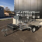 Euroscaffold rolsteiger Original 135x250 - 10 m + steigeraanhanger