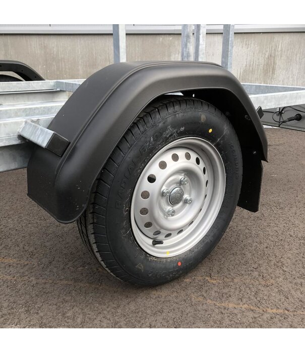 EuroScaffold Euroscaffold rolsteiger Original 135x250 - 8 m + afsluitbare aanhanger