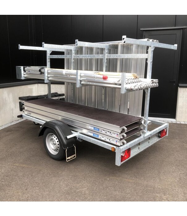 EuroScaffold Euroscaffold Rollgerüst Original 135x250 - 8 m mit Anhänger