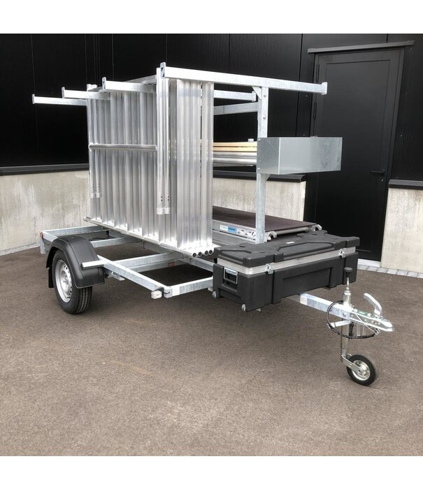 EuroScaffold Euroscaffold Rollgerüst Original 135x250 - 8 m mit Anhänger