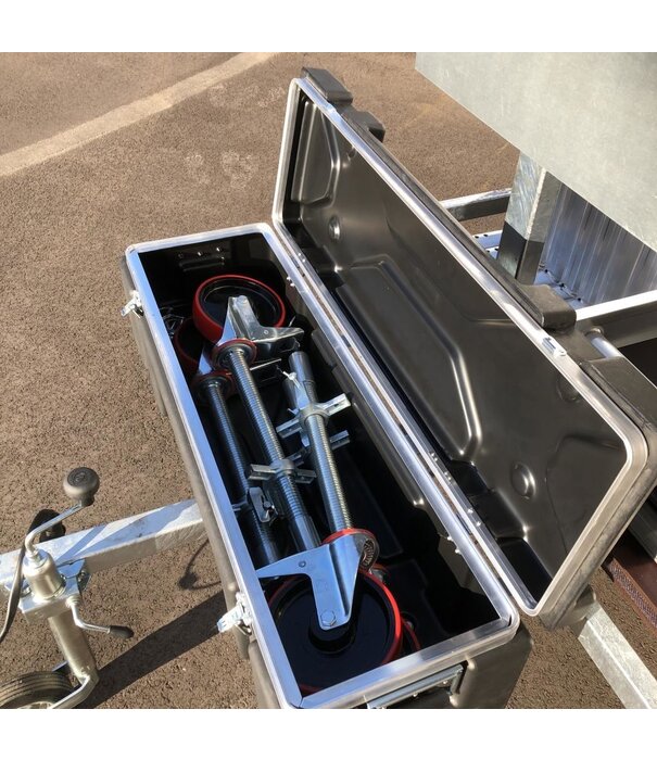 EuroScaffold Euroscaffold Rollgerüst Original 135x250 - 8 m mit Anhänger