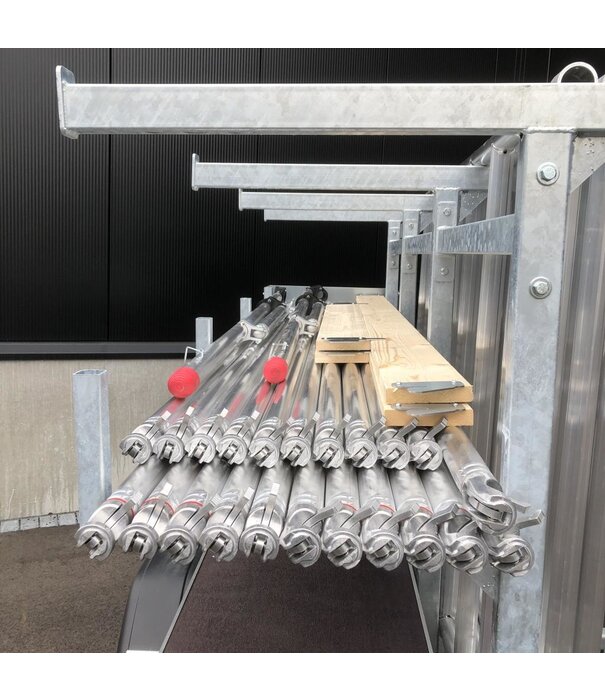 EuroScaffold Euroscaffold Rollgerüst Original 135x250 - 8 m mit Anhänger