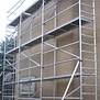 Échafaudage de facade 75 cm - 6,10 m x 6 m