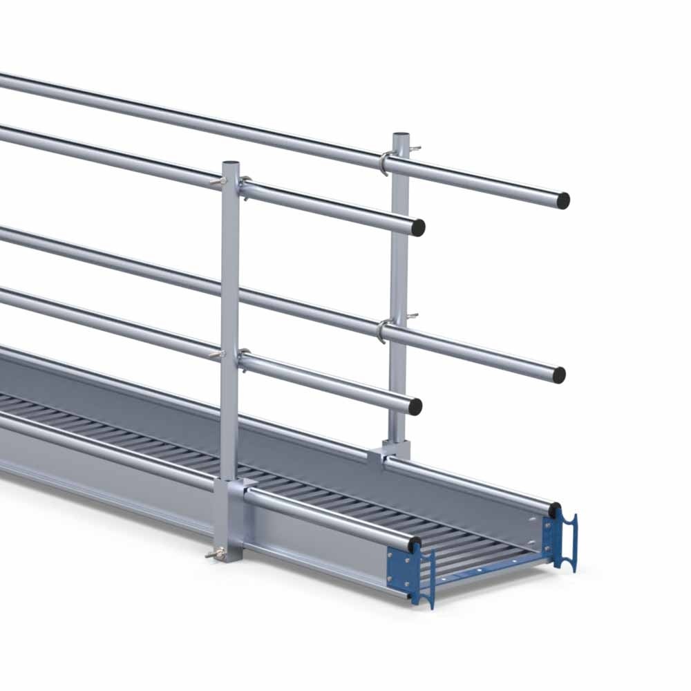 EuroScaffold Passerelle de travail en aluminium 5 m