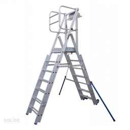 Escabeau Solide 7 marches PT7 - Ladder-Steiger