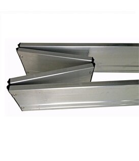 ASC plinthe d'échafaudage roulant en aluminium à charnière