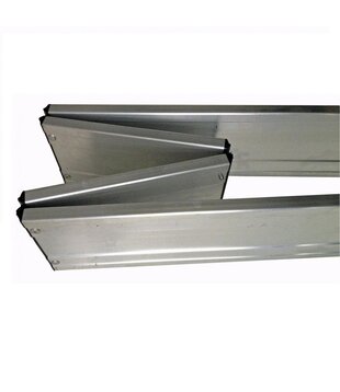 ASC Rollgerüst-Bordbrett-Set Aluminium klappbar