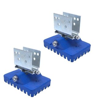 Solide pivoterende laddervoeten (2 stuks)