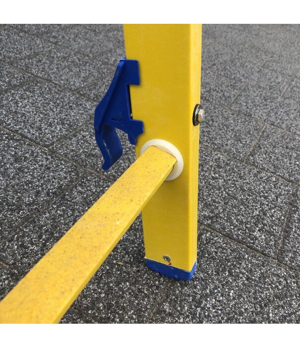 Staltor Staltor Kunststoff-Schiebeleiter Fiberglas 2x6 Sprossen mit Traverse