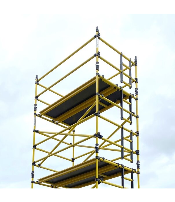 Genex Scaffolding GFK Gerüst Kunststoff Prosafe 145 x 250 x 6 m Arbeitshöhe