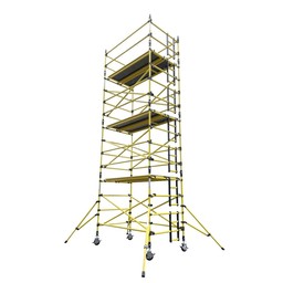 Genex Scaffolding GFK Gerüst Kunststoff Prosafe 145 x 250 x 8 m Arbeitshöhe
