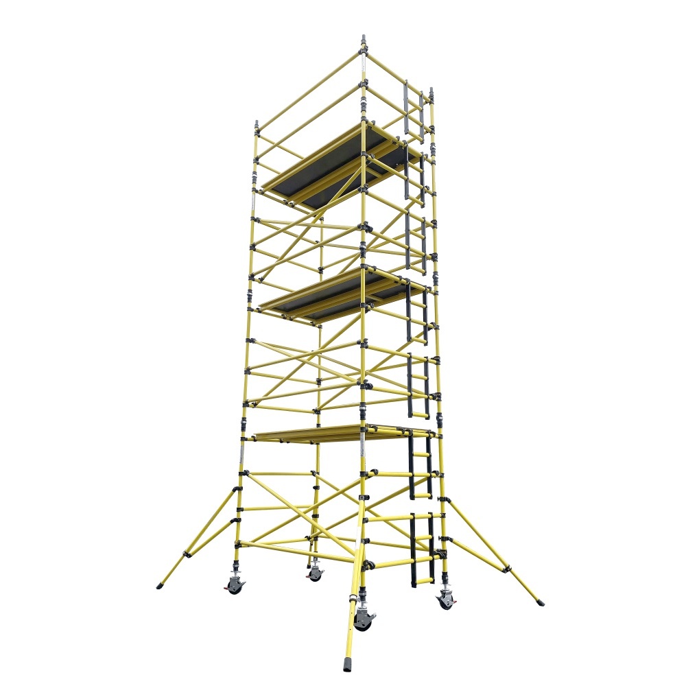 Genex Scaffolding Rolsteiger kunststof carbon Prosafe 145 x 250 x 8 m werkhoogte