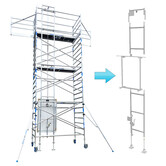 Élevateur solaire d'échafaudage ASC HT 8,20 m