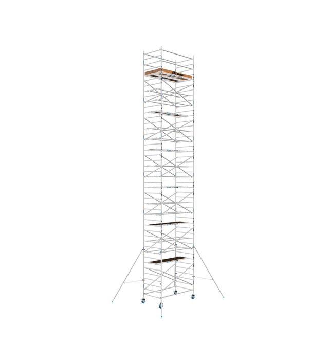 ASC ASC rolsteiger 1,35 x 2,50 werkhoogte 14 m + aanhangwagen