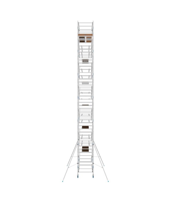 ASC ASC rolsteiger 1,35 x 2,50 werkhoogte 14 m + aanhangwagen